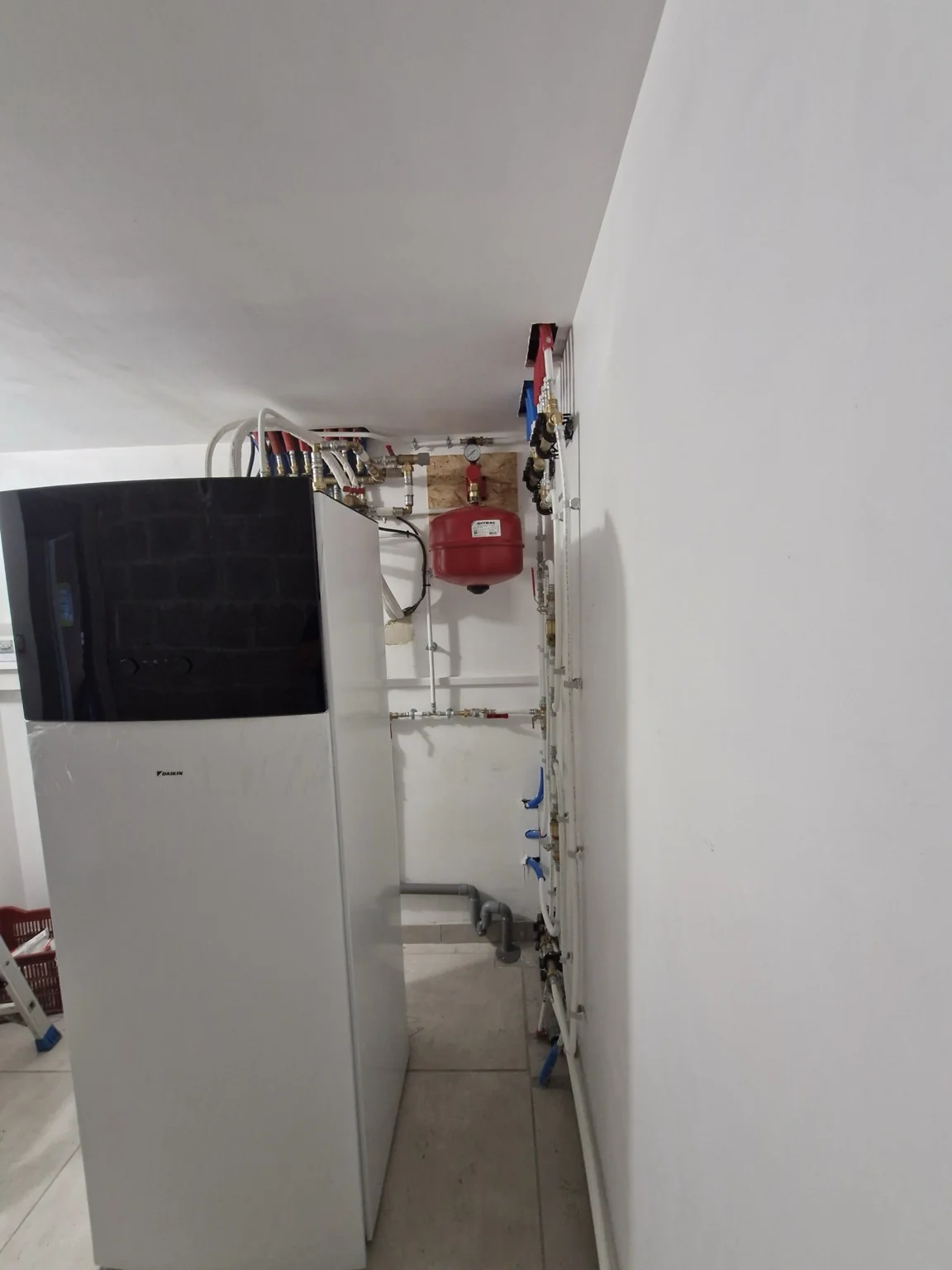 Équipement intérieur Daikin et son réseau de raccordements